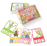 De zoete zusjes letterkwartet - kwartetspel van hanneke de zoete