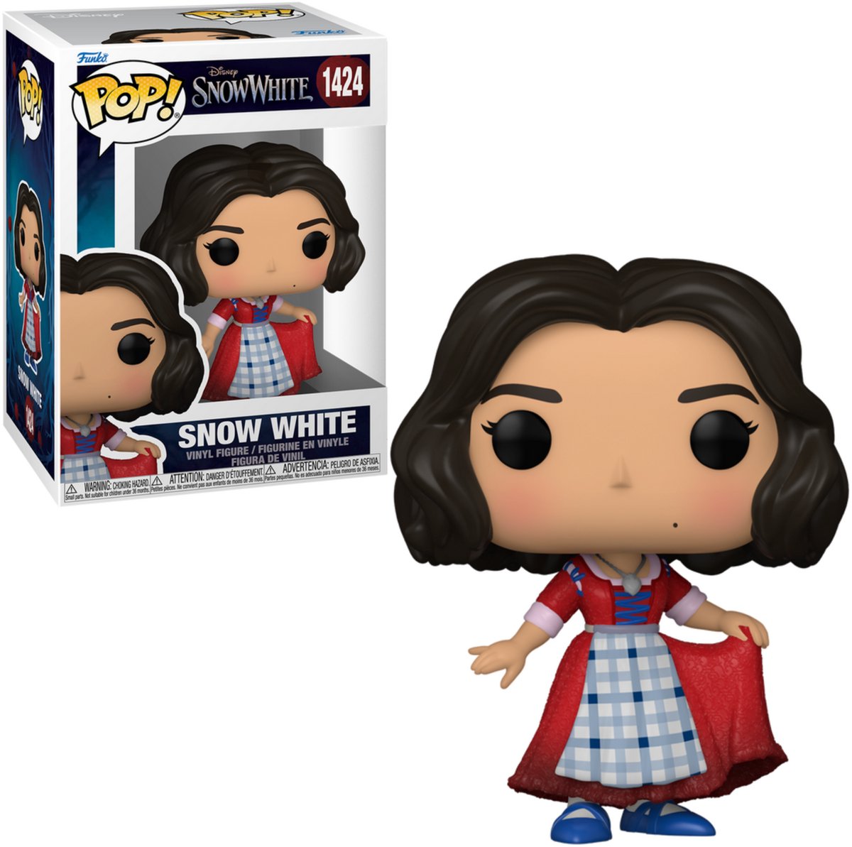 Snow white vinylfiguur 1424 unisex funko pop! - meerkleurig - standard