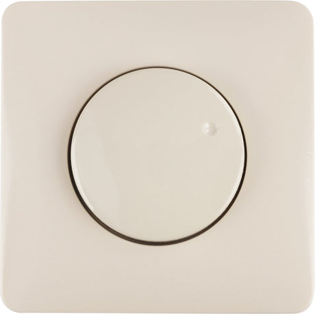 Peha centraalplaat met knop voor dimmer