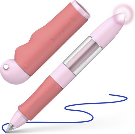 Schneider schrijfwaren schneider rollerball - base senso - penpunt m - roze rood - s-188738