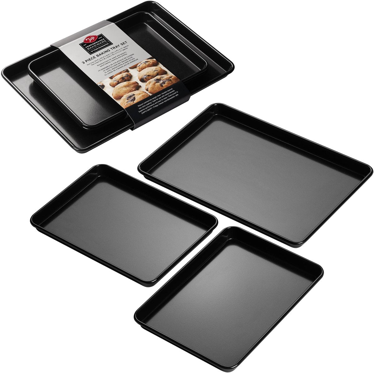 Tala performance - bakplaten set - 3 stuks - ovenbestendig - - pfas-vrij