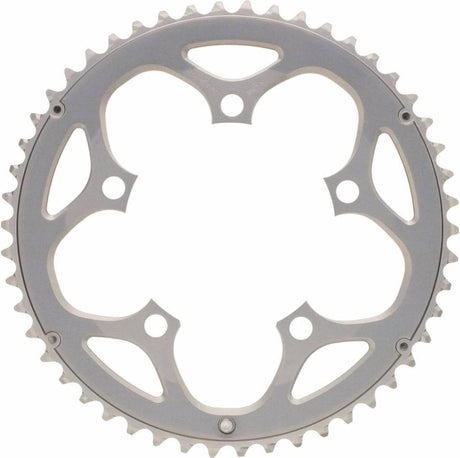 Shimano tiagra fc-4550 kettingblad 50t - buitenblad - 2x9-speed - 110 mm bcd - zilver