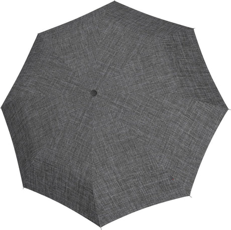 Reisenthel umbrella pocket duomatic opvouwbare paraplu - ø 97 cm - twist silver grijs