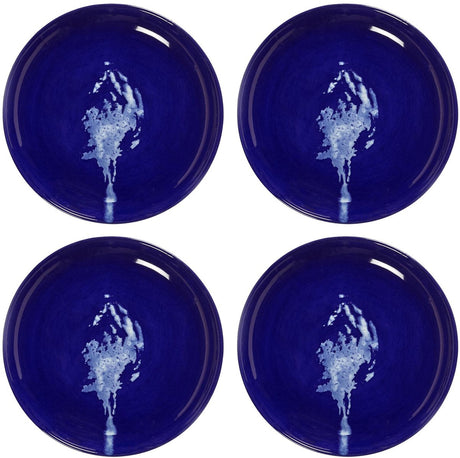 Serax - ottolenghi feast - bord xs - donkerblauw wit - 16 ø - 4 stuks