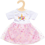Heless poppenjurk eenhoorn, 28-35 cm