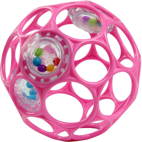 Oball baby rammelaar roze - - vanaf 0 maanden