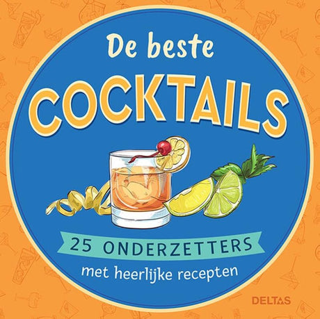 Deltas de beste cocktails - 25 onderzetters