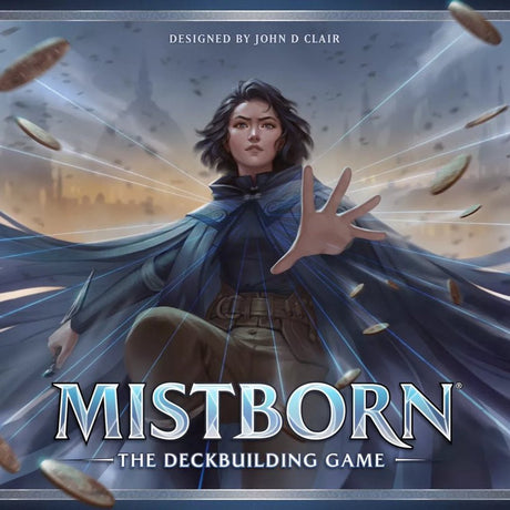 Asmodee kaartspel mistborn deckbuilding game strategisch spel 1-4 spelers.
