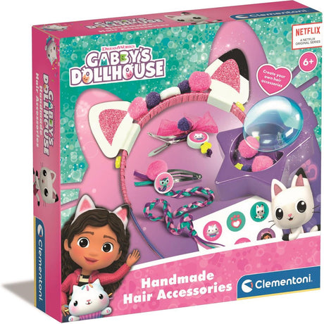 Clementoni gabby's poppenhuis haaraccessoires set
