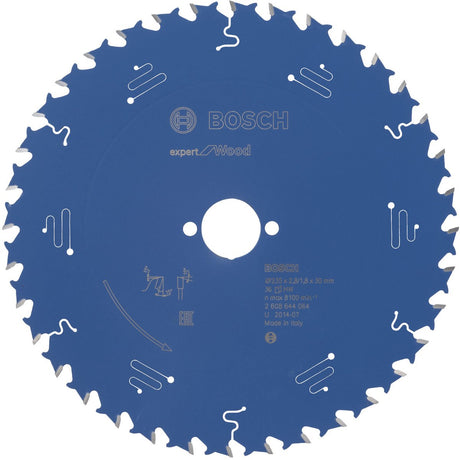 Bosch 2608644064 cirkelzaagblad 235 mm expert voor hout 235x30x2.8 1.8x36 t