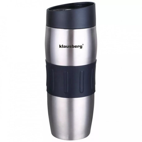 Klausberg thermische beker 380ml kb-7542 - roestvrijstalen isolatiemok - warmhoudbeker voor dranken - 6 uur warm - dubbelwandig