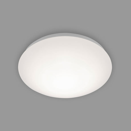 Briloner - led plafonniére - plafondlamp - met warm wit licht 3.000k - 1.200lm - 12w - wit - ø28 cm