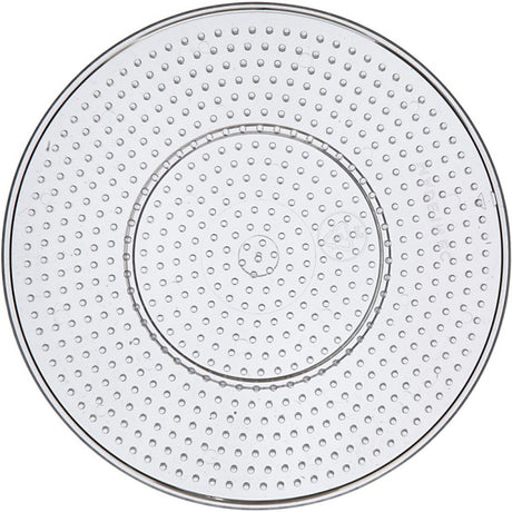 Creativ company grondplaat rond groot transparant 15 cm