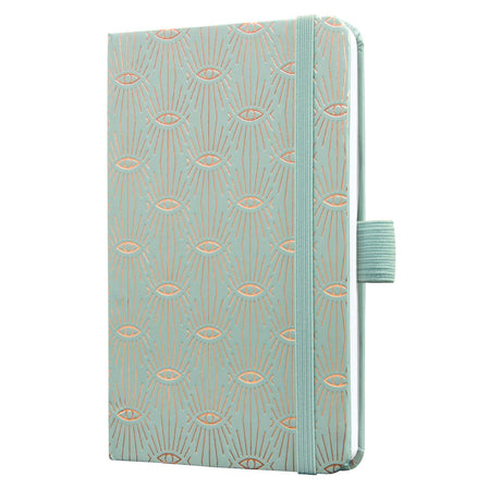 Sigel weekagenda beauty 2026 - formaat a6 - mystic aquamarin - hardcover - si-j6356