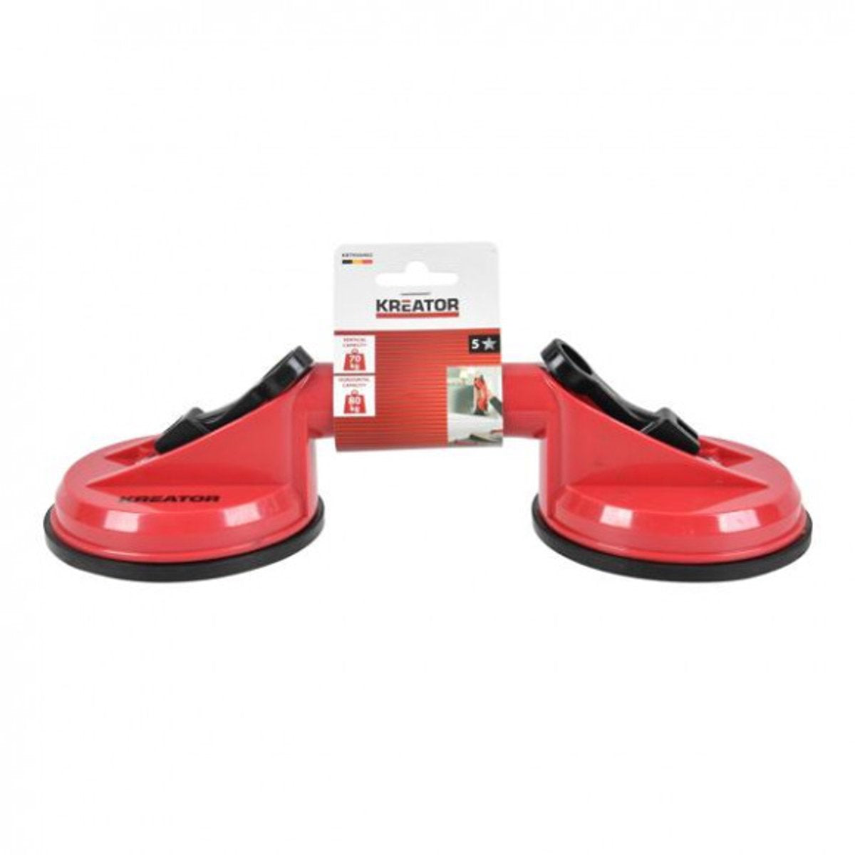 Kreator zuignappen ø 115mm, 80kg dubbel