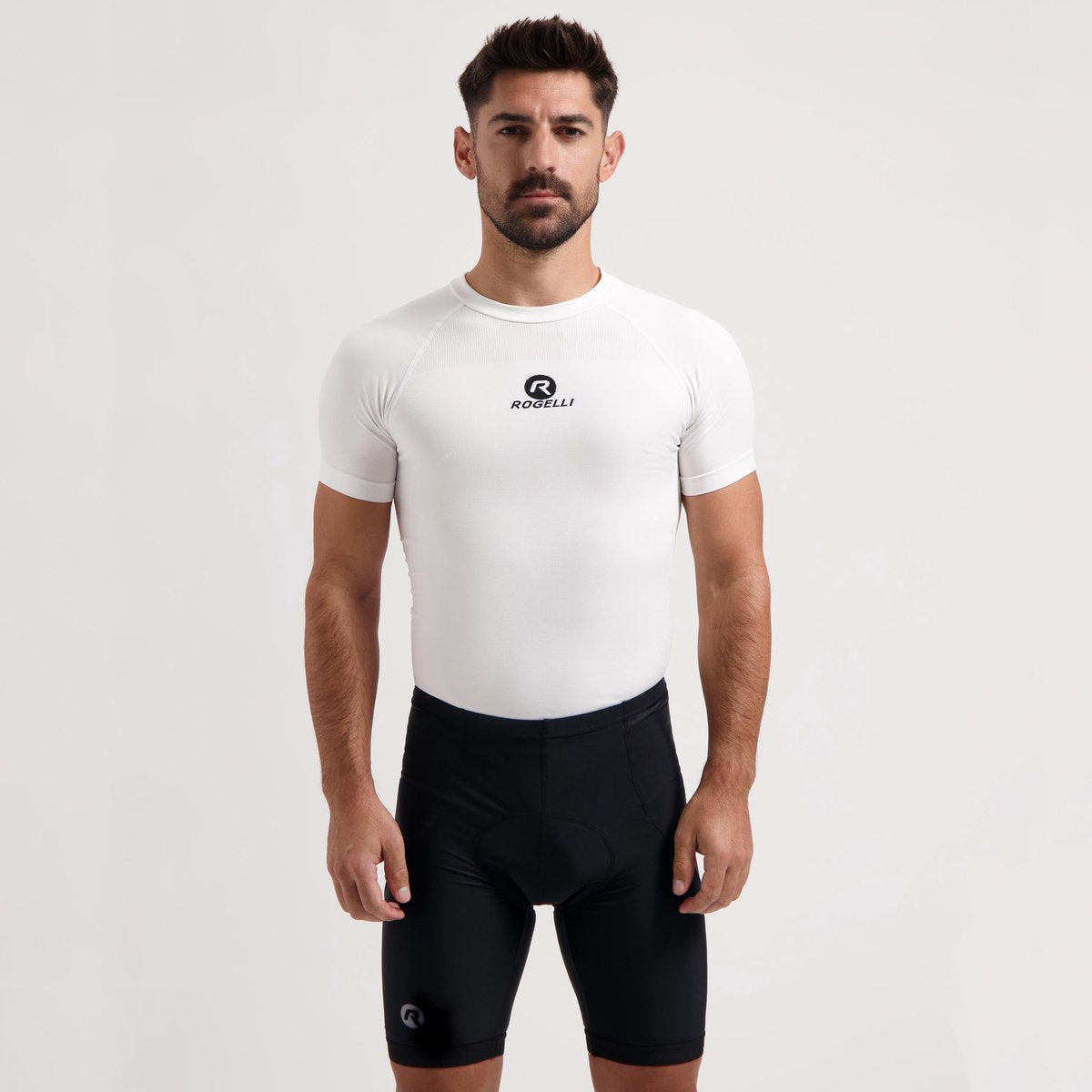 Rogelli core heren korte fietsbroek - zeem - zonder bretels - zwart
