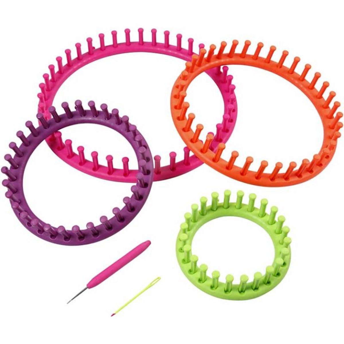 Creativ company https: www.cchobby.nl knitting-loom-d-12-17-22-27-cm-1-set