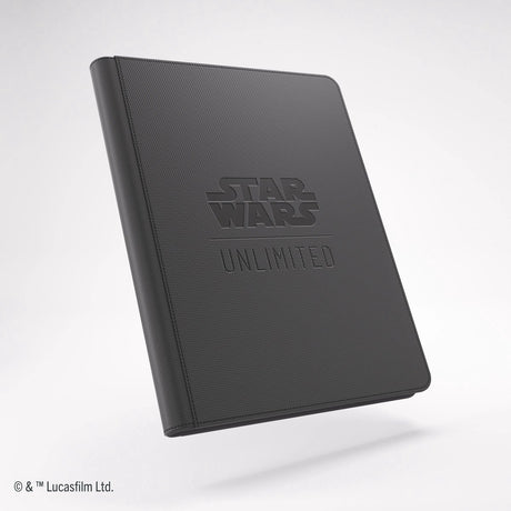 Gamegenic star wars unlimited zip-up portfolio 18-pocket black