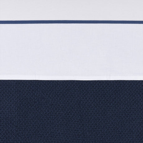 Meyco baby bies wieglaken - indigo - 75x100cm - 0.3 tog