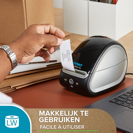 Dymo originele labelwriter adreslabels voor retouren | 25 mm x 54 mm | 24 met elk 500 labels (12.000 zelfklevende etiketten) | geschikt voor de labelwriter labelprinters | gemaakt in europa