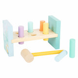 Small foot - houten hamerbank pastel, 8dlg.