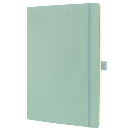 Sigel notitieboek - conceptum - a4 - mint green - softcover - lijn - 194 pagina's - 80 grams - si-co335