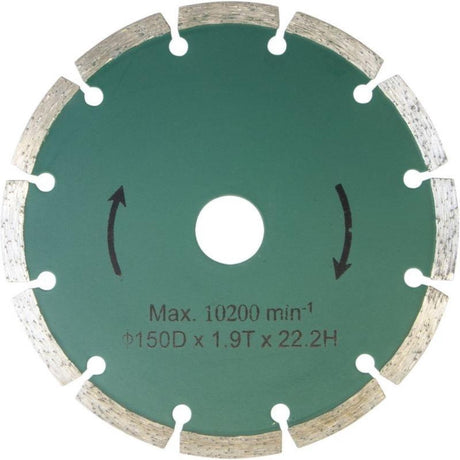 Güde diamantschijven 150 x 22,2 mm 2 stuks 58092
