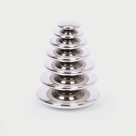 Tickit® sensorische reflecterende zilveren knoppen