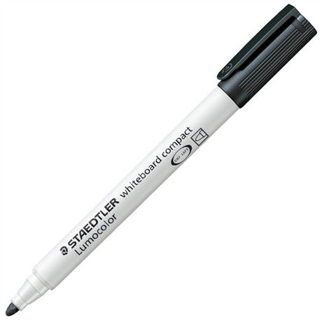 Staedtler whiteboardmarker lumocolor compact zwart 10 stuks