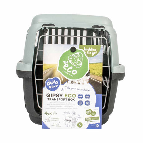 Duvo gipsy eco transport box metalen deur l - 58x38x38cm - max. 8kg ice