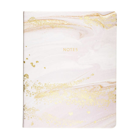 Eccolo notitieboek - pink marble - lijn - ca.20x25cm - ec-d506q