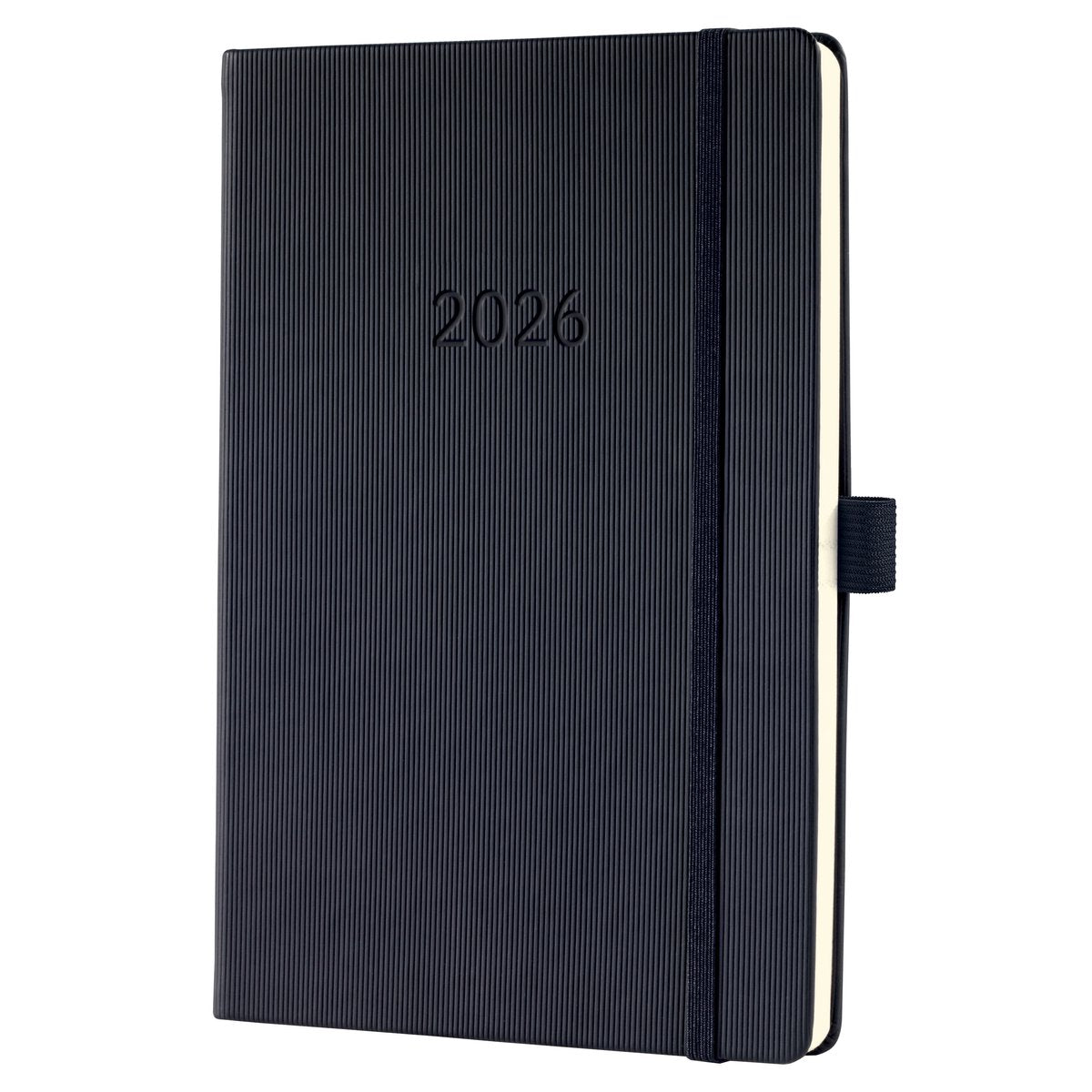 Sigel weekagenda 2026 conceptum - formaat a5 - met extra notitieruimte - zwart - hardcover - si-c2614