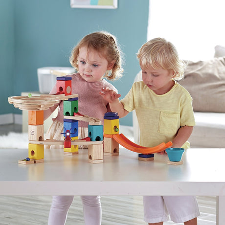 Hape quadrilla houten knikkerbaan - mega skatepark