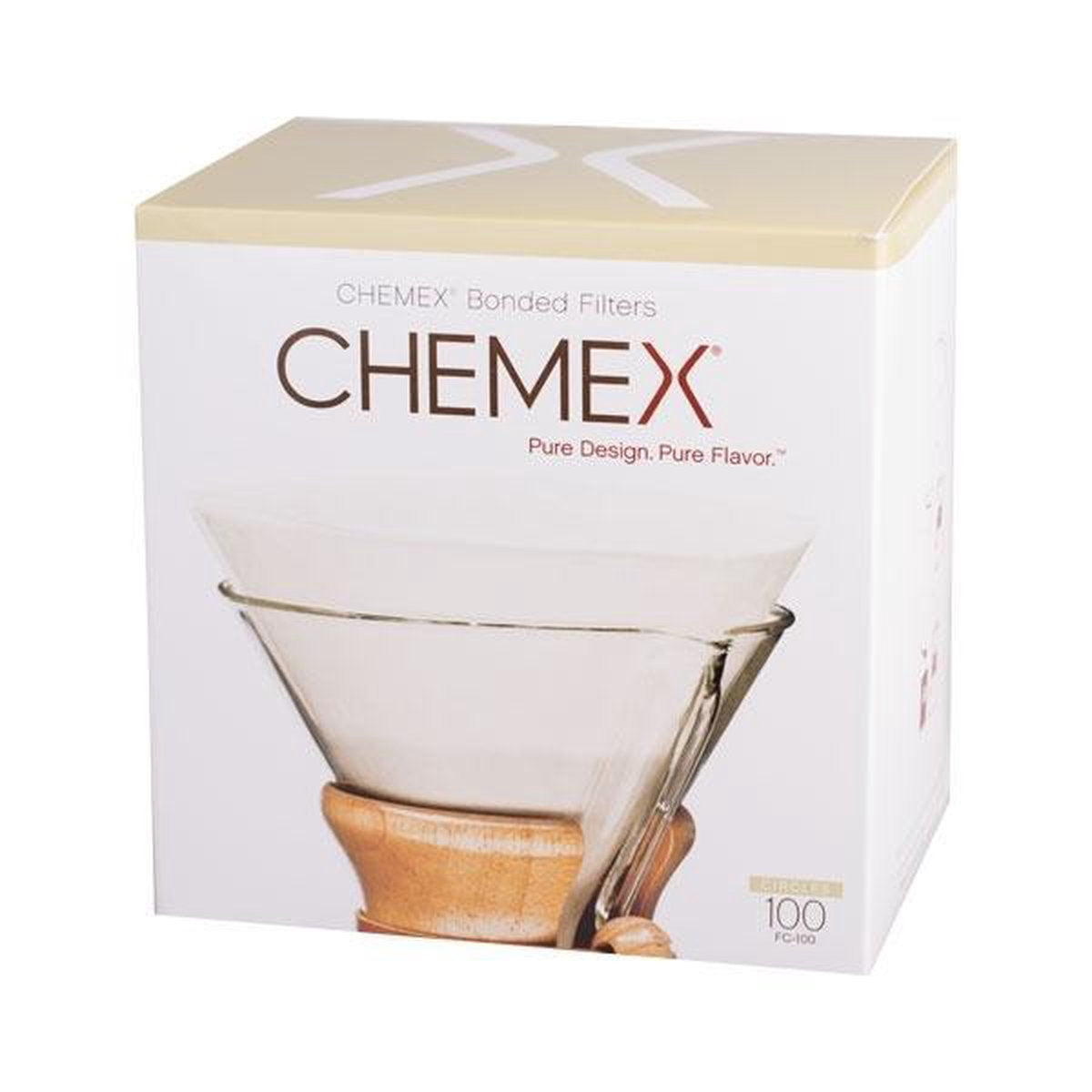 Chemex koffiefilters classic 6-8 kops - voorgevouwen