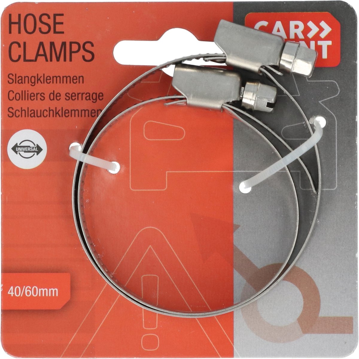 Carpoint slangklemmen 40 60mm