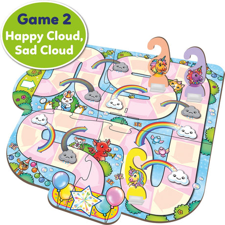Orchard toys - unicorn fun game - 3 in 1 - koppel en geheugenspellen - eenhoorn thema - vanaf 4 jaar
