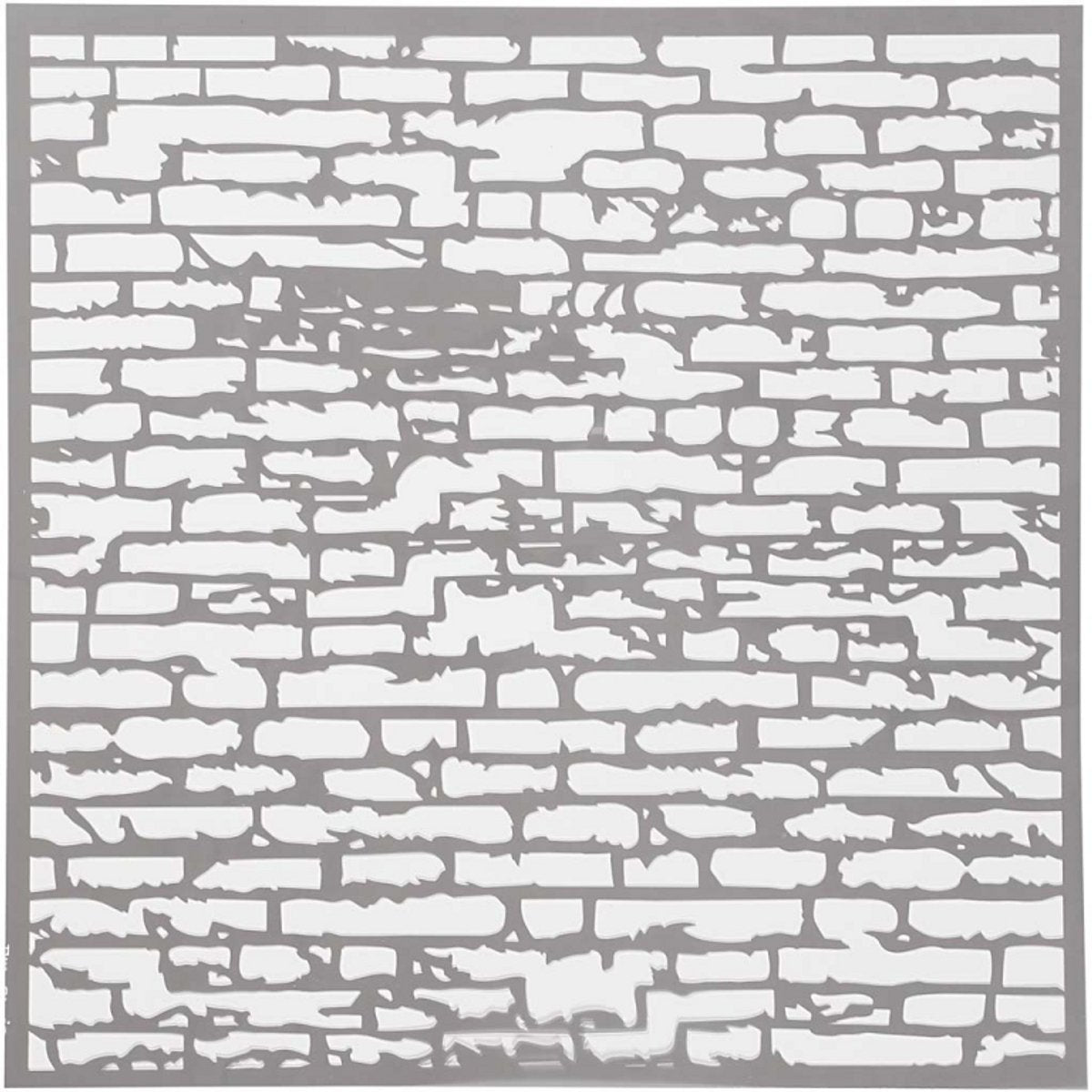 Creativ company sjabloon stenen muur 30,5cm
