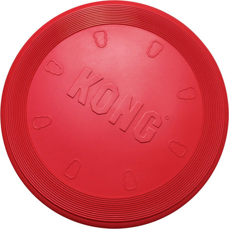 Kong flyer frisbee - hondenspeelgoed - rood - ø25 cm
