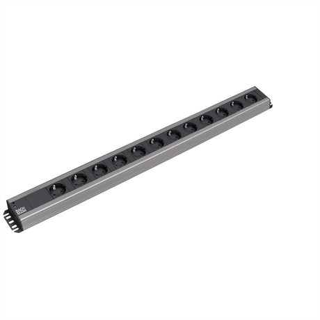 Bachmann 300.002 12ac outlet(s) 2m zwart, grijs power uitbreiding