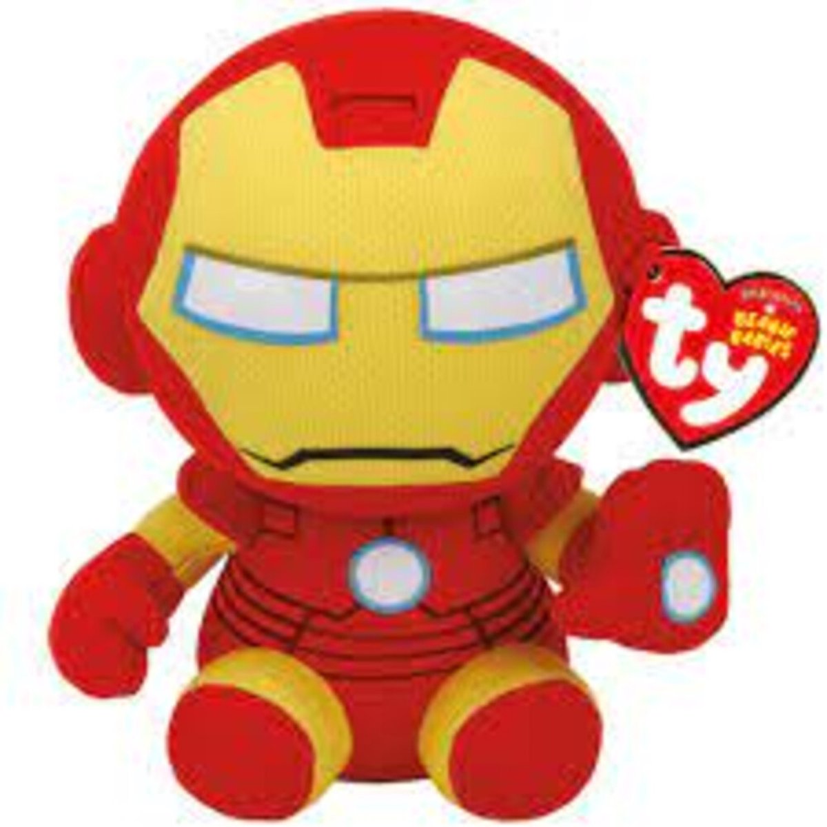 Ty beanie iron man, 15cm