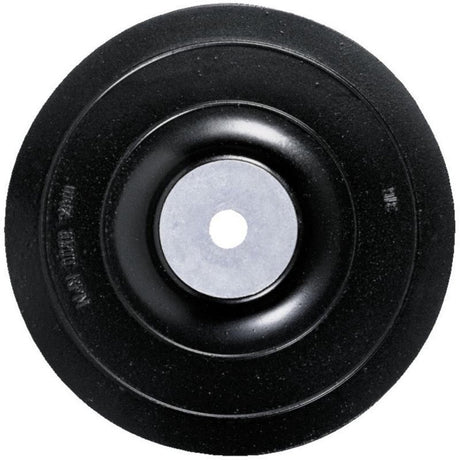 Dewalt dt3611-qz steunschijf - ø 125 mm - m14 aansluiting - thermoplastische hars - met koelribben - voor fiberschijven - inclusief spanmoer