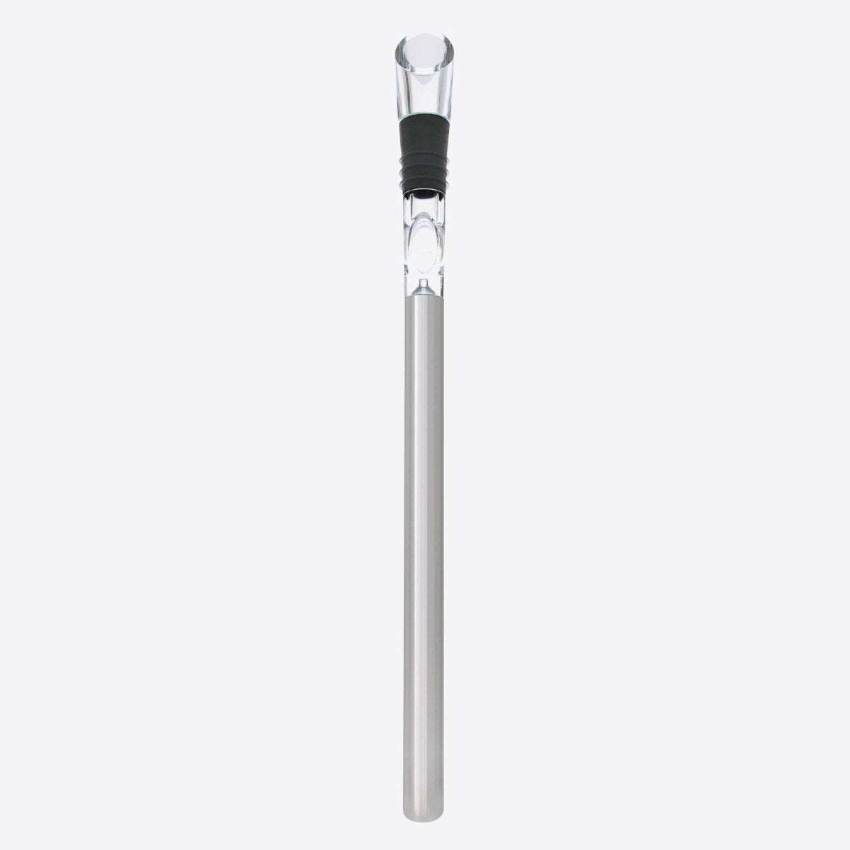 Point-virgule wijnkoeler - koelstick - met schenktuit - rvs acryl - 32cm