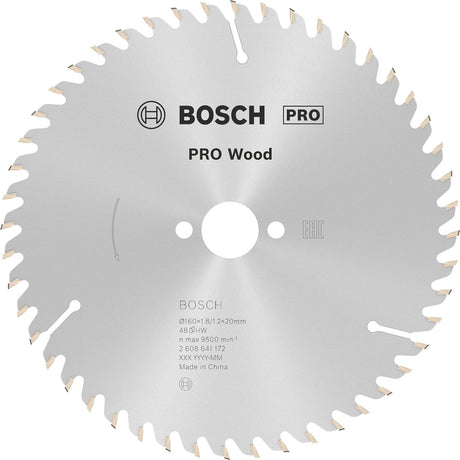 Bosch cirkzb opt 160x20 16x1,8 48t wz