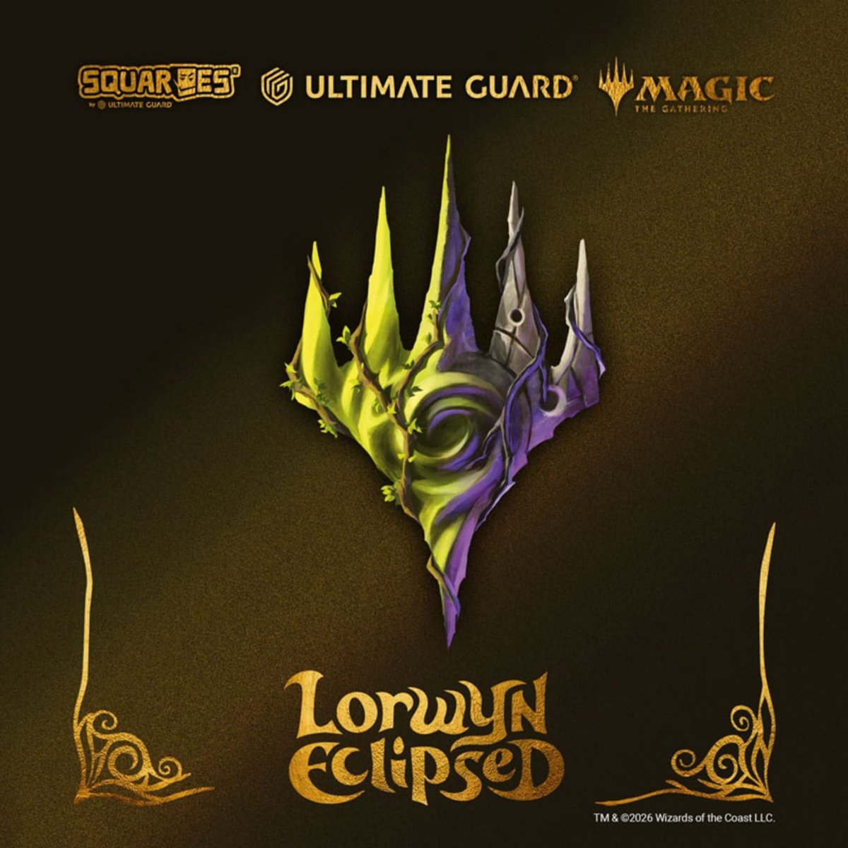 Ultimate guard boulder 100+ magic: the gathering lorwyn eclipsed - purple blue