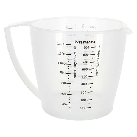 Plastinox westmark maatbeker - kunststof - 1.4l