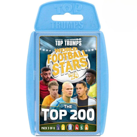 Winning moves top trumps - kaartspel - world football stars top 200 - pack 3 6 - engels