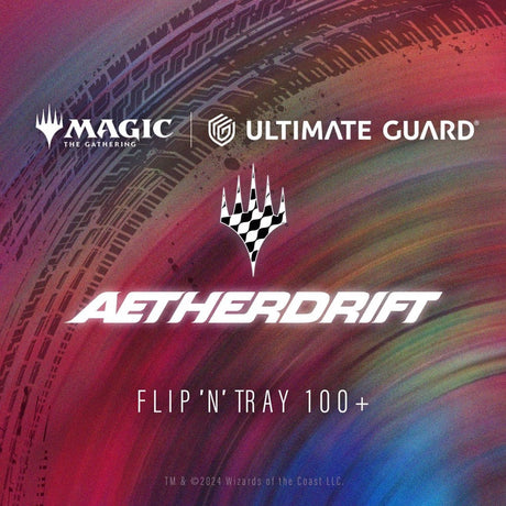 Ultimate guard flip'n'tray 100+ xenoskin magic: the gathering aetherdrift - sab-sunen, luxa embodied card boxes