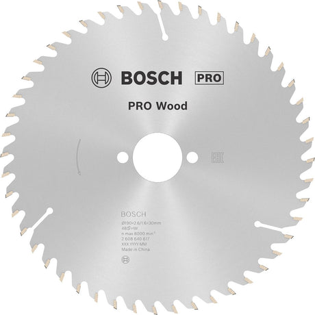 Bosch cirkzb opt 190x30x2,6 48t wz