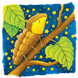 Goki puzzel: vlinder 20x20x1,5cm, 4 lagen, 44-delig, hout, 3+