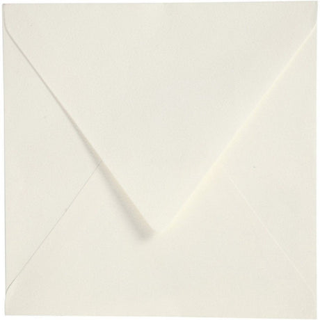 Creativ company enveloppen 16x16 cm off-white 50 stuks